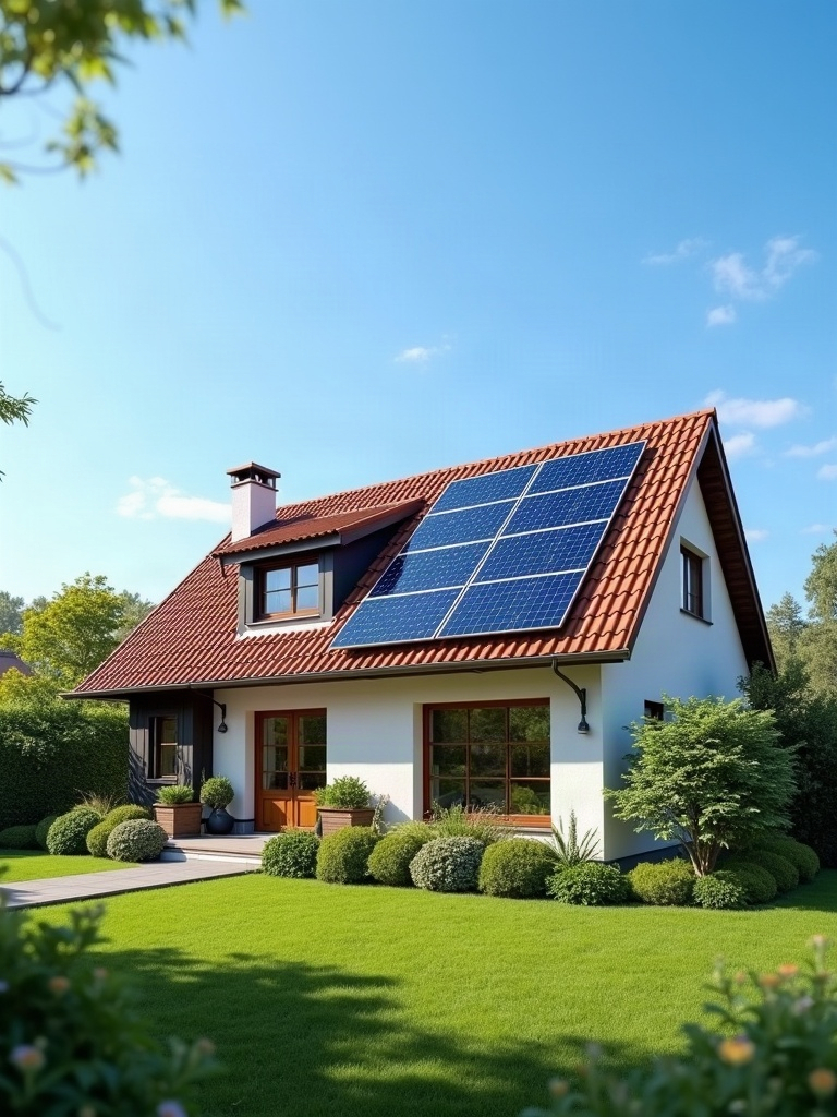 Müstakil Villa 10 kWp Çatı GES