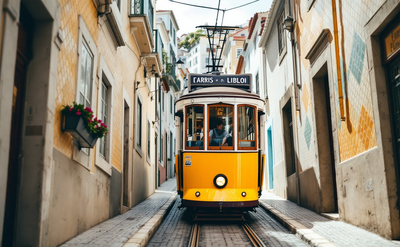 Lizbon'un Sarı Tramvayları