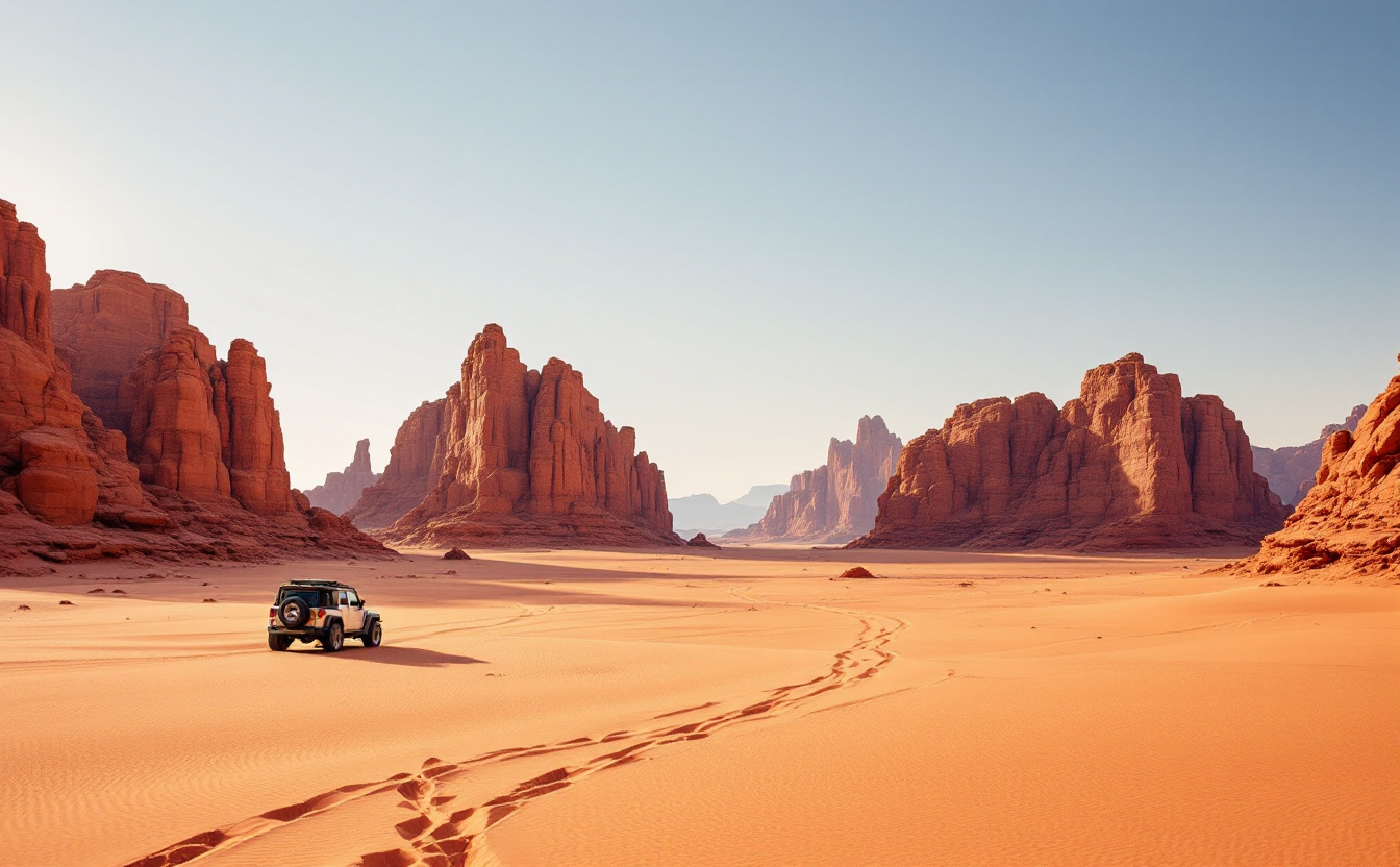 Wadi Rum: Mars'a Benzeyen Çöl
